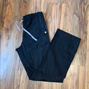 Wonderwink black scrub pants